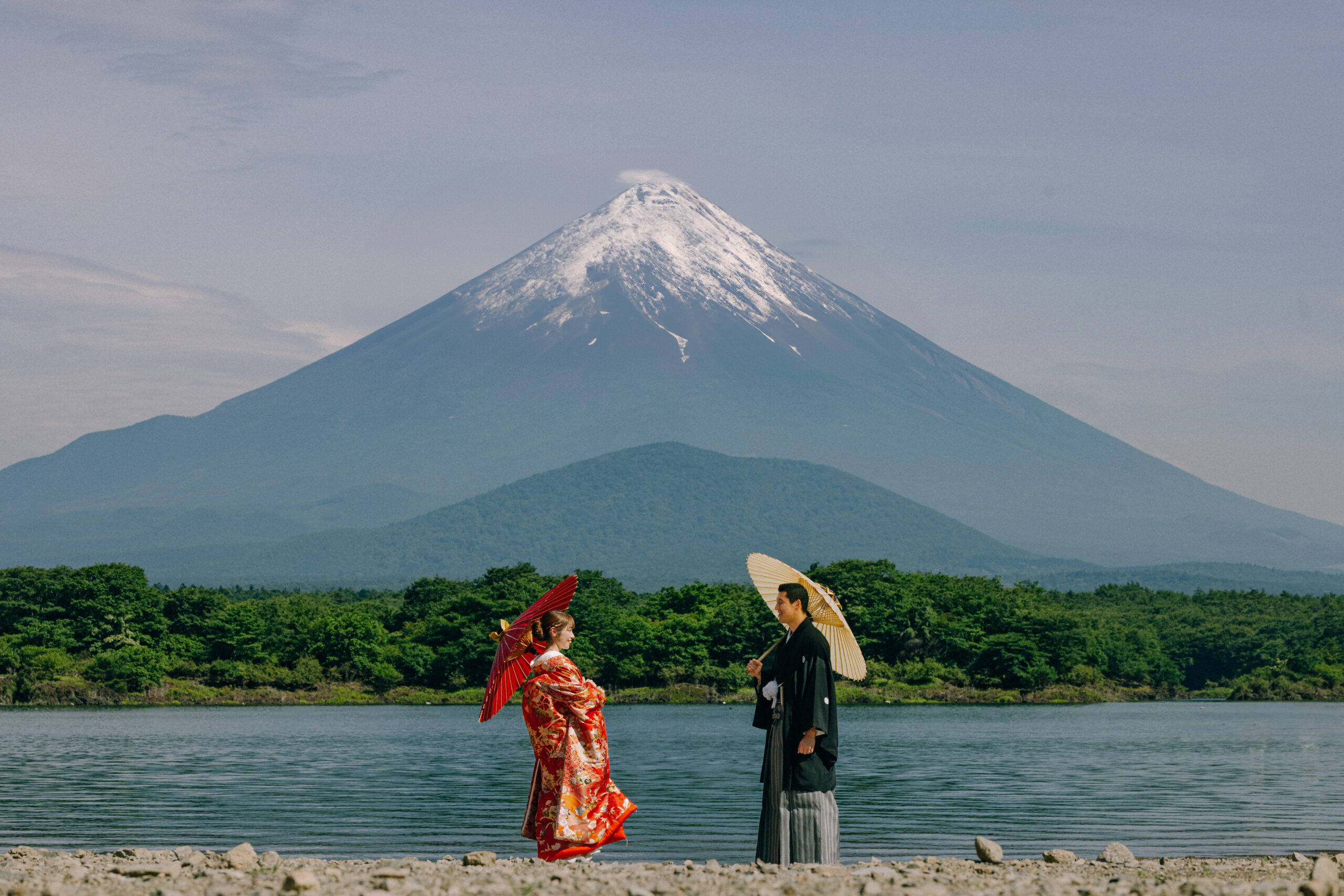 富士山,前撮り